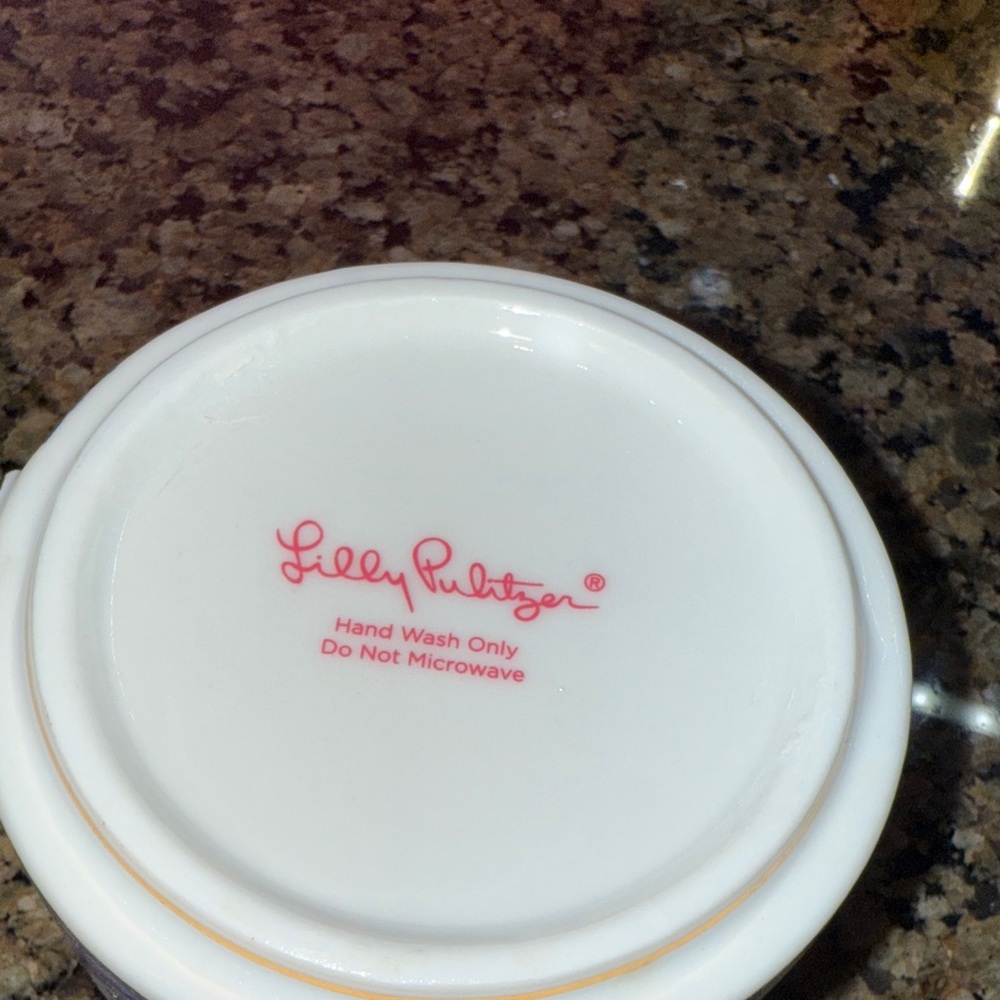 Lilly Pulitzer cappuccino Mug Set - Picture 3 of 6